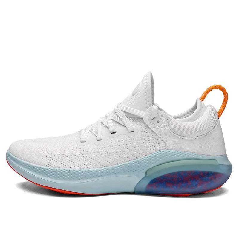 Tênis Rush Masculino - Design Clean White com Tecnologia Cushion Beads