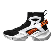 Tênis Meteor Sprint Unissex - Design Techwear High-Top com Faixas Industriais