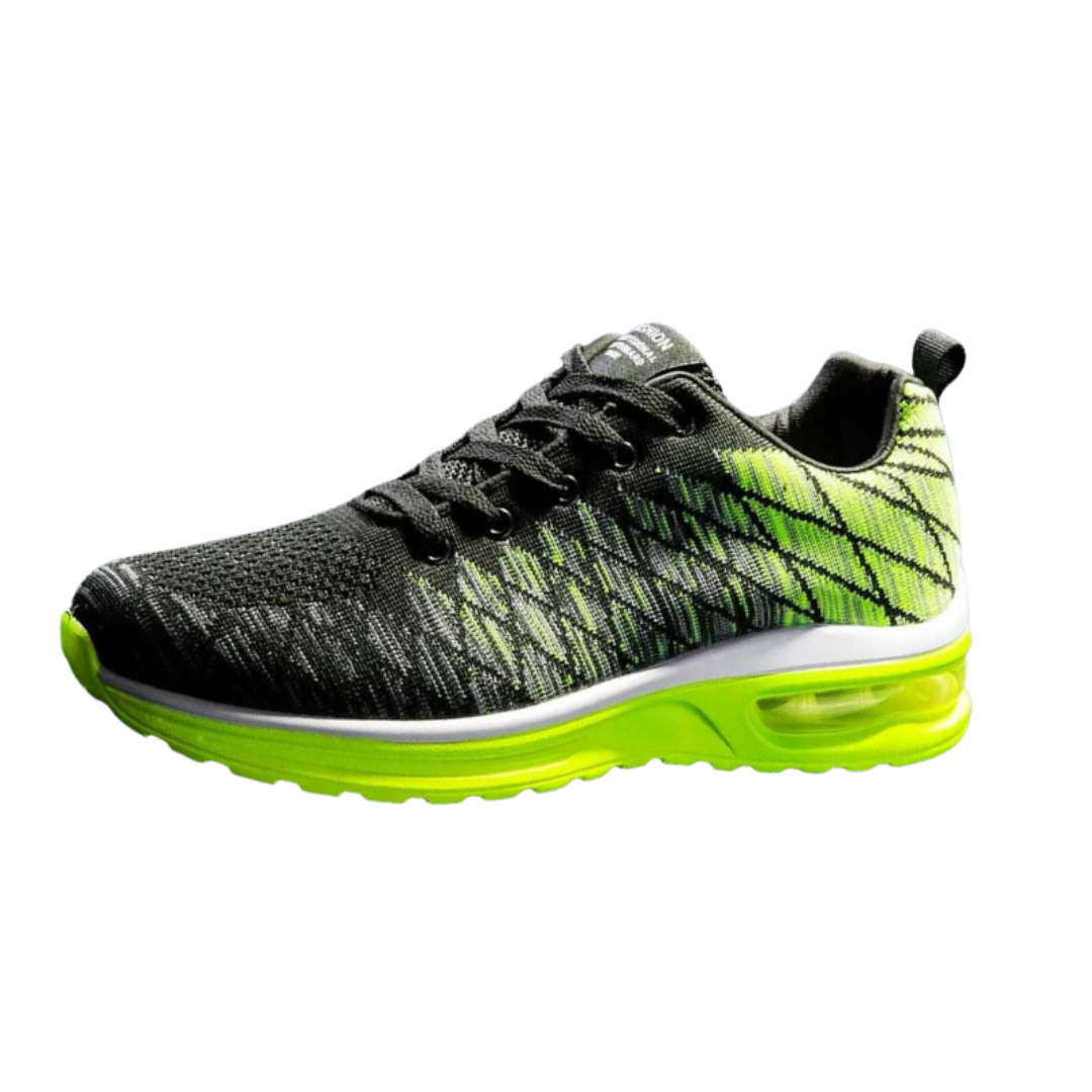 Tênis Zephyr Fly Masculino - Design Esportivo Neon com Amortecimento Air