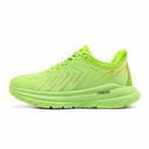 Tênis Orion Stride Unissex - Design Monocromático Neon Green com Amortecimento